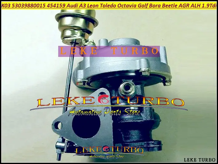Турбокомпрессор K03 015 53039700015 53039880015 454159 0002 для AUDI A3 Toledo Octavia VW Golf Bora Beetle AGR ALH 1.9L