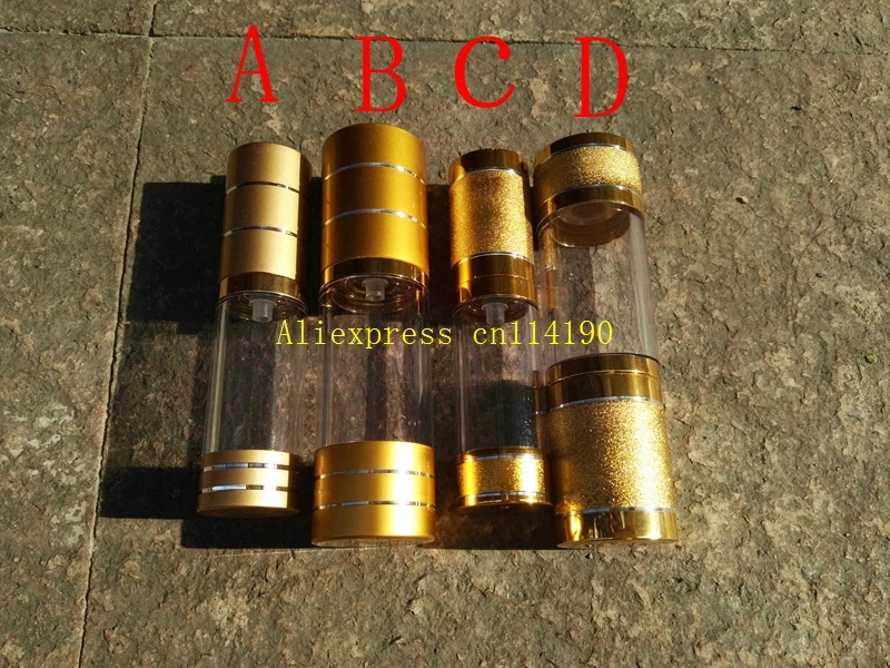 20 шт. Бесплатная доставка 15 мл 30 пустой распылитель безвоздушный женский лосьон