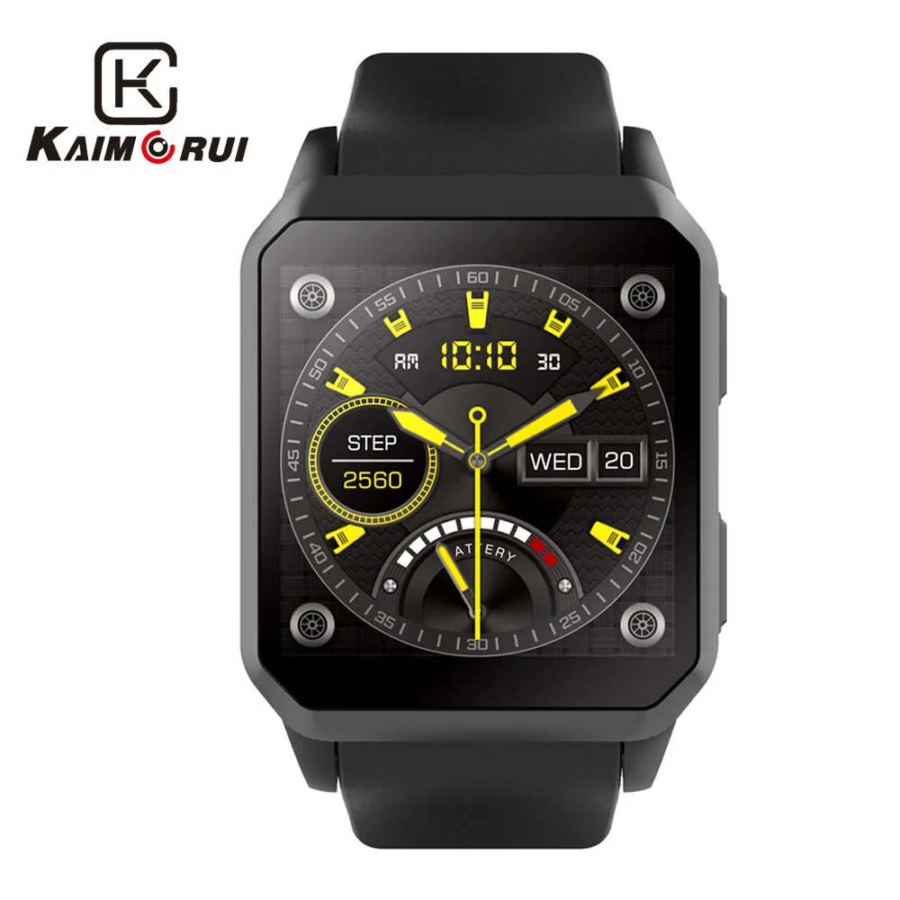 Kaimorui умные часы с камерой для мужчин 3g gps Wi-Fi сердечного ритма Bluetooth Smartwatch SIM фитнес-трекер Wrisatband для Android IOS