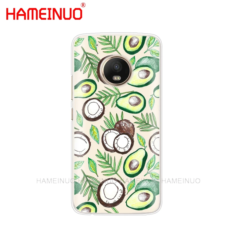 HAMEINUO кокосовый пляжный фруктовый сок Летний чехол для телефона Motorola Moto X4 C G6 G5 G5S G4