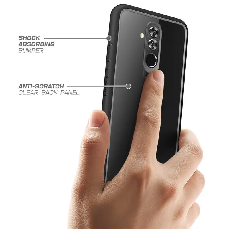 SUPCASE For Huawei Mate 20 Lite Case 6.3 inch UB Style Anti-knock Premium Hybrid Protective TPU Bumper PC Clear Back Cover |