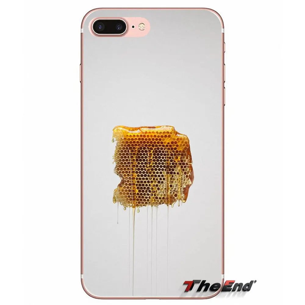 Золотой силиконовый чехол honey bee для Huawei G7 G8 Ascend P7 P8 P9 Lite Honor 4C 5X 5C 6X Mate 7 8 9 Y3 Y5 Y6 II Pro |