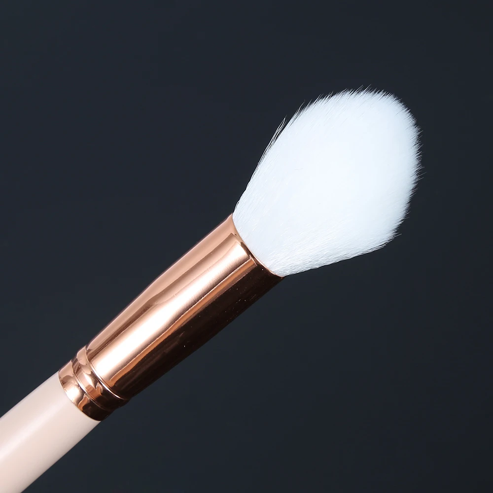 1 шт. розовая Дамская Милая Одиночная пудра и кисти для лица румяна консилер кисть