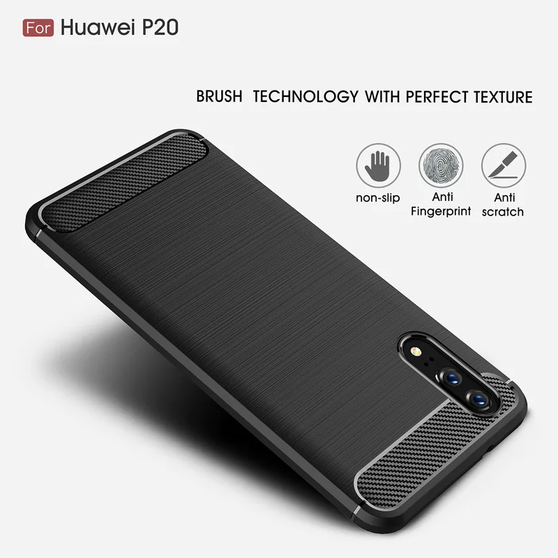 Чехол для телефона из углеродного волокна для huawei mate 20 Pro mate 20 Lite P20 Lite P Smart P10 Honor 9 Lite 8 Lite Note 10 V10 Play