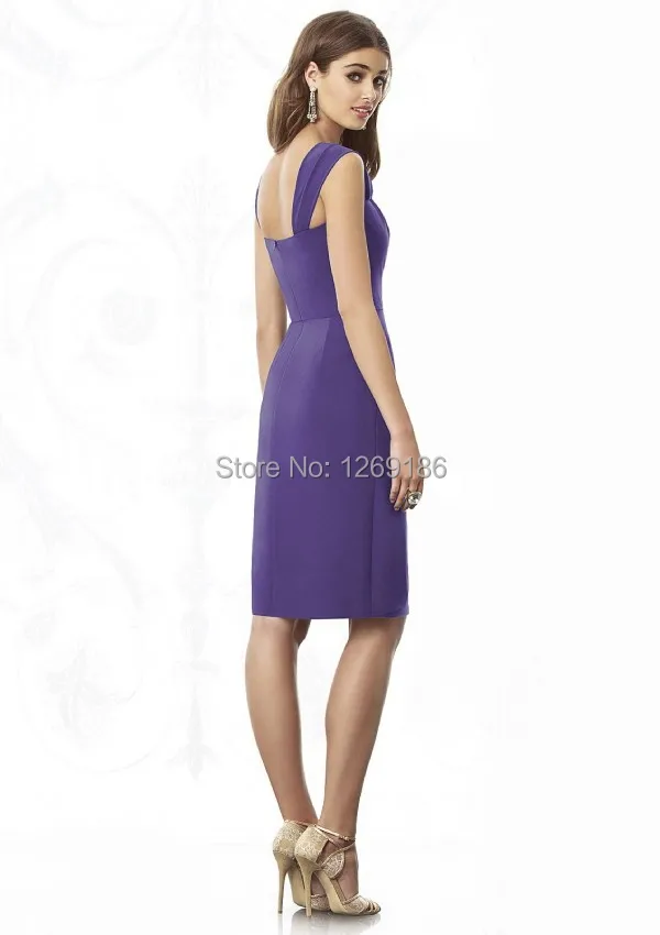 Free Shipping 2014 Latest Design Short Sheath Sweetheart Chiffon Homecoming Dresses Party Gowns | Свадьбы и торжества