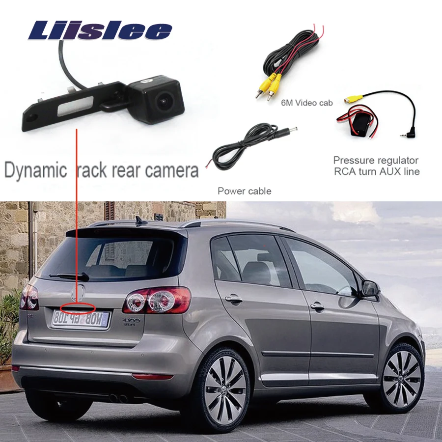Liislee камера заднего вида для Volkswagen Golf Plus 2004 ~ 2008 Камера + HD CCD ночное видение|Камеры