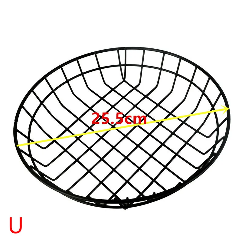 U 25.5cm 22 размера фритюрница корзина экран Frame квадратный фильтр сетка зашифровать дуршлаг ситечко в форме фритюрницы корзина из нержавеющей стали - Цвет: U 25.5cm