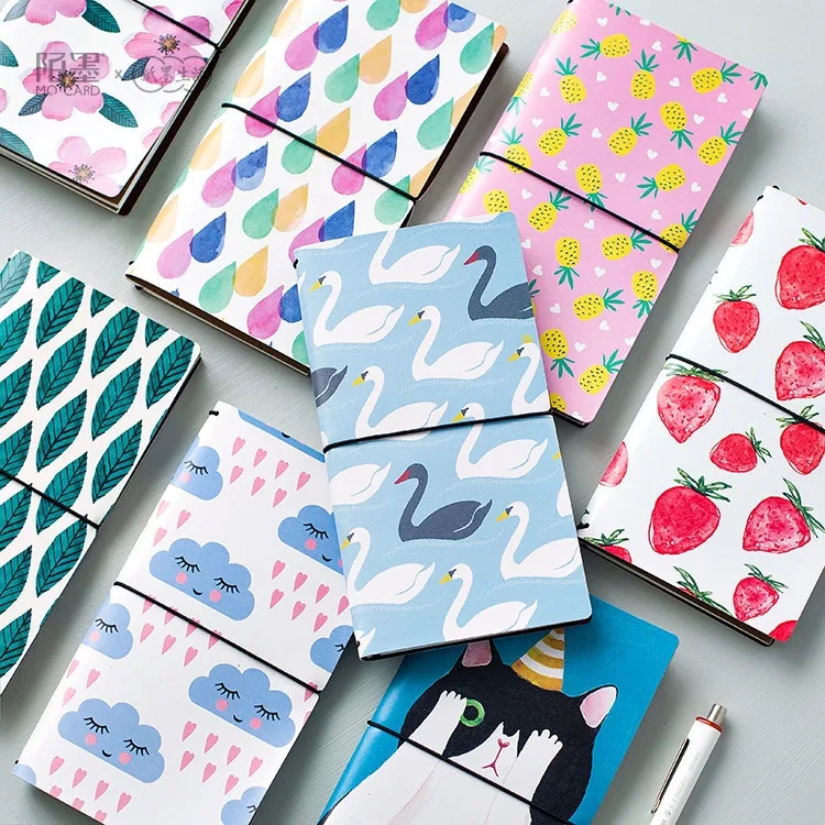 Записная книжка Kawaii с фруктами из мультфильма сделай сам японский оригинальный