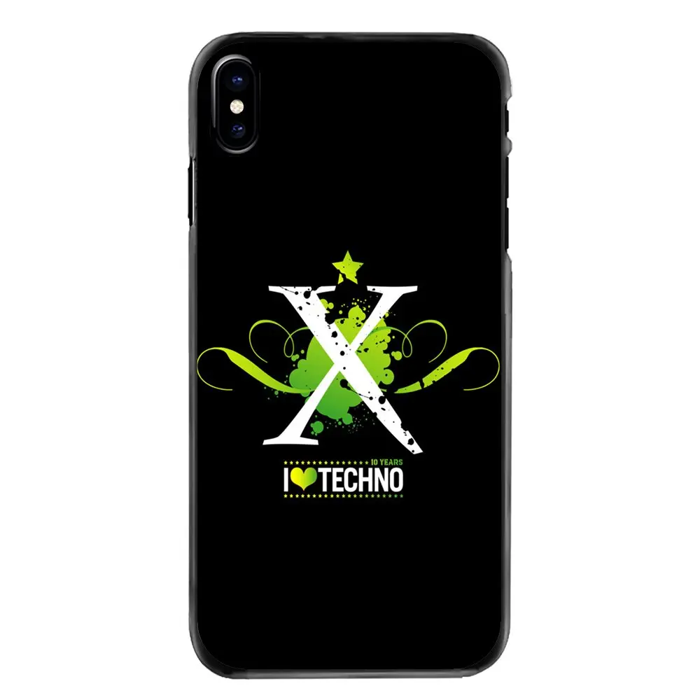 Чехлы для телефонов Sony Xperia X XA XZ M2 M4 M5 C3 C4 C5 T3 E4 E5 Z Z1 Z2 Z3 Z5 Compact I Love Techno technology Music Art Poster |