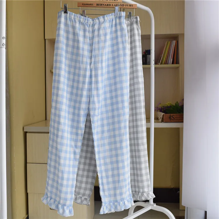 Хлопковые Пижамные штаны Fdfklak для беременных весенне летние длинные пижамные в