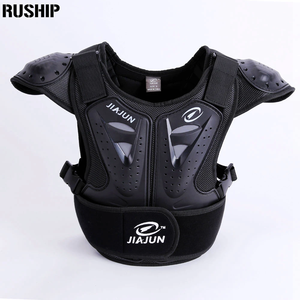 .Детская Защита спины. Профессиональные Детей жилеты брони мотокросс броня лыж