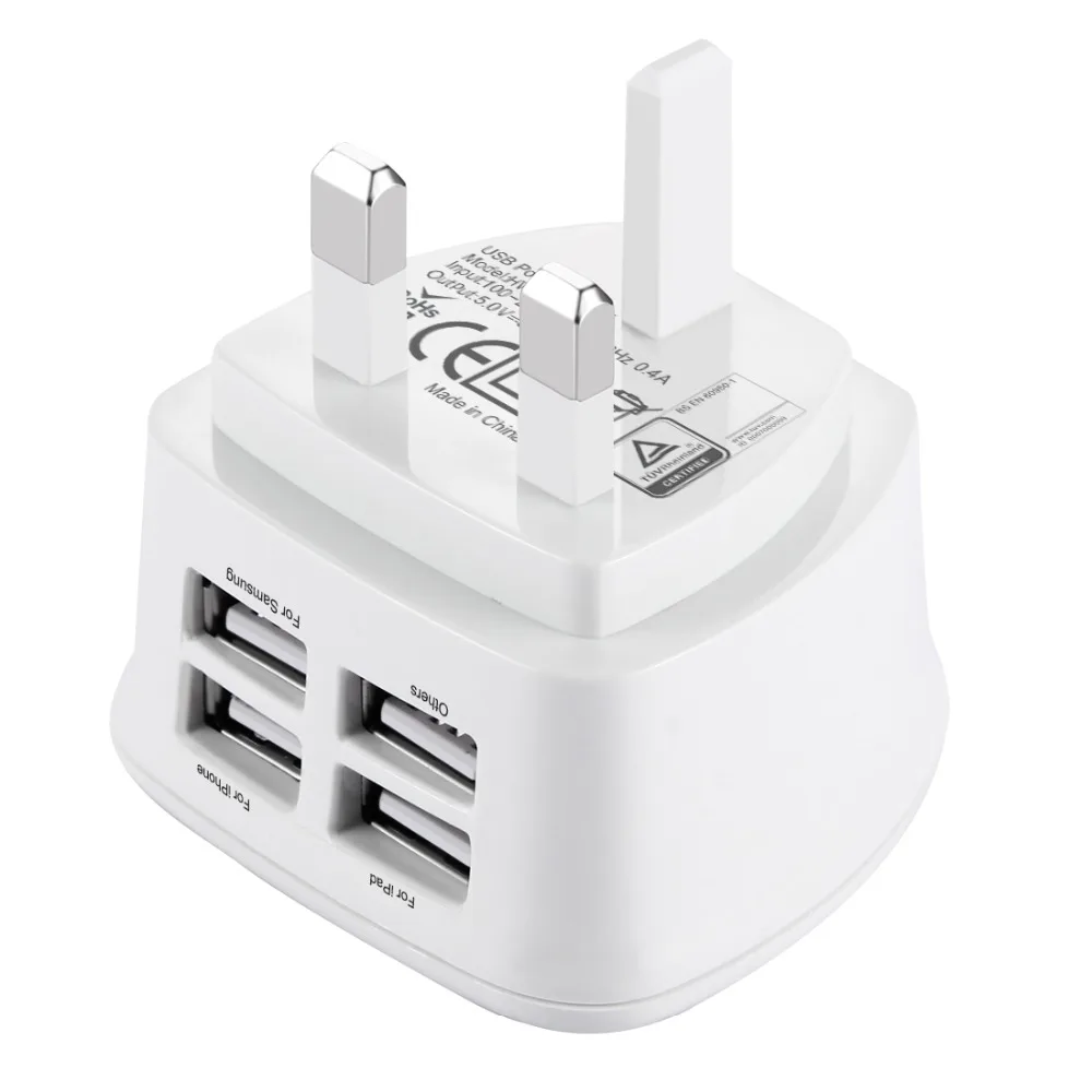 Haweel Универсальное зарядное устройство для iPhone iPad Samsung Huawei XiaoMi|power adapter uk|adapter ukuk plug |