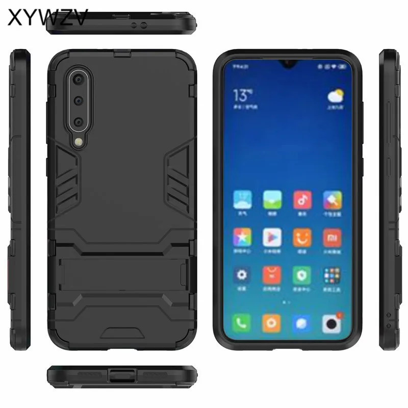 For Xiaomi Mi 9 SE Case Shockproof Armor Soft Rubber Hard PC Phone Back Cover Fundas |