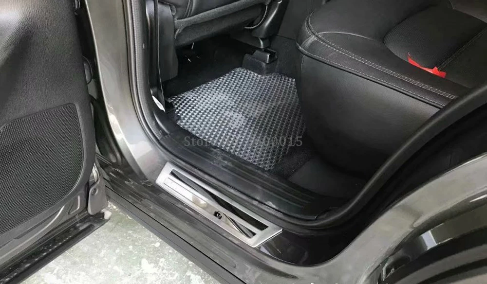 Для Mazda CX 5 CX5 KF 2017 2019 2020 наружная Накладка на порог Защитная Наклейка