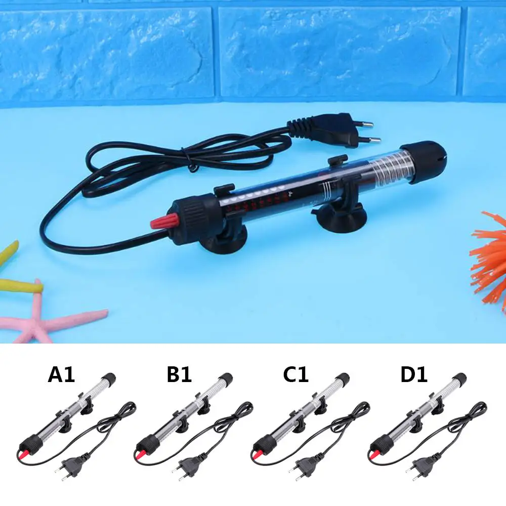 

2pcs Aquarium Automatic Constant Temperature Heating Rod Protecting Aquarium Creatures Thermostat Rod