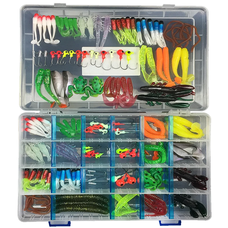 146 шт./коробка искусственная рыболовная приманка | Наживка