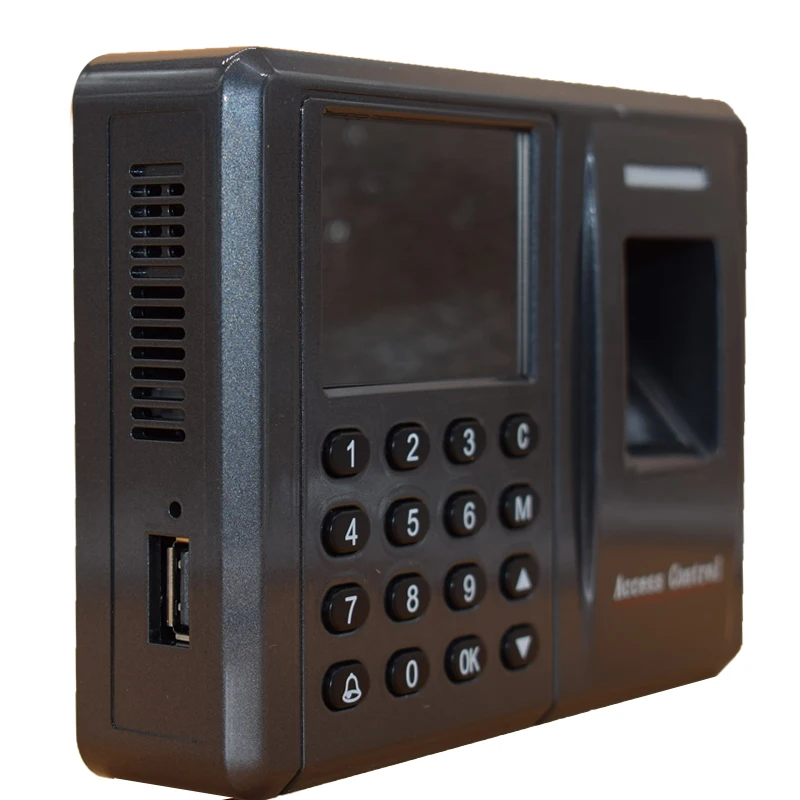 125 кГц Rfid отпечатков пальцев Wiegand контроль доступа ЖК дисплей TCP/IP запись времени