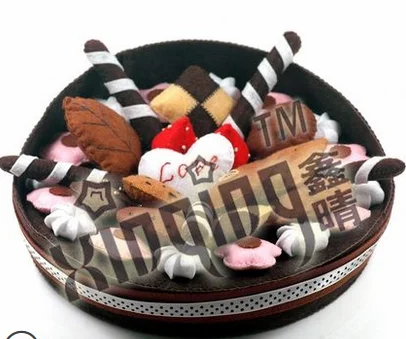 Cake 2 Набор серий для торта, коробка из ткани, войлок, набор из нетканого полотна, набор для шитья, войлок, материал для рукоделия, принадлежности для рукоделия - Цвет: Cake 2