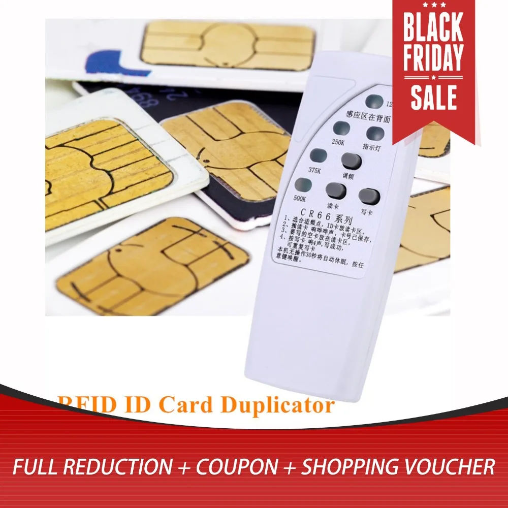 Ручной Дубликатор 125K/250K/375K/500K RFID ID карты программист читатель писатель 3 кнопки
