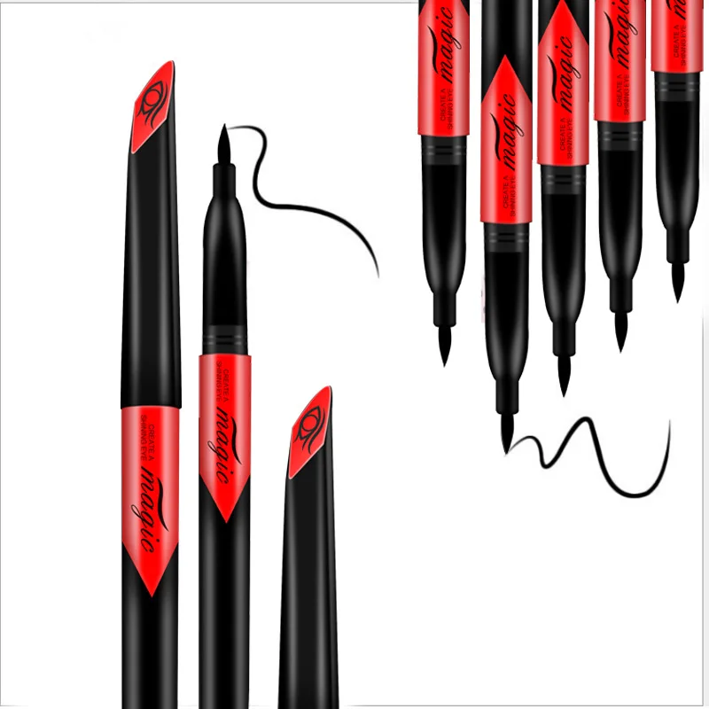 Абсолютно новый черный карандаш для глаз Водонепроницаемый стойкий пигмент