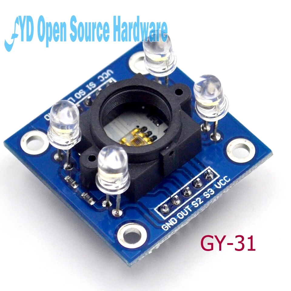1 шт. GY 31 TCS230 TCS3200 модуль датчика распознавания цвета|sensor module|color recognition sensormodule sensor |