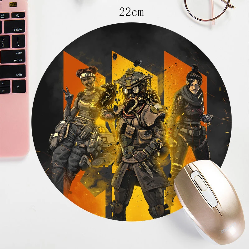 Резиновый коврик для мыши Apex Legends 22x22см нескользящий B3w печать на заказ ПК
