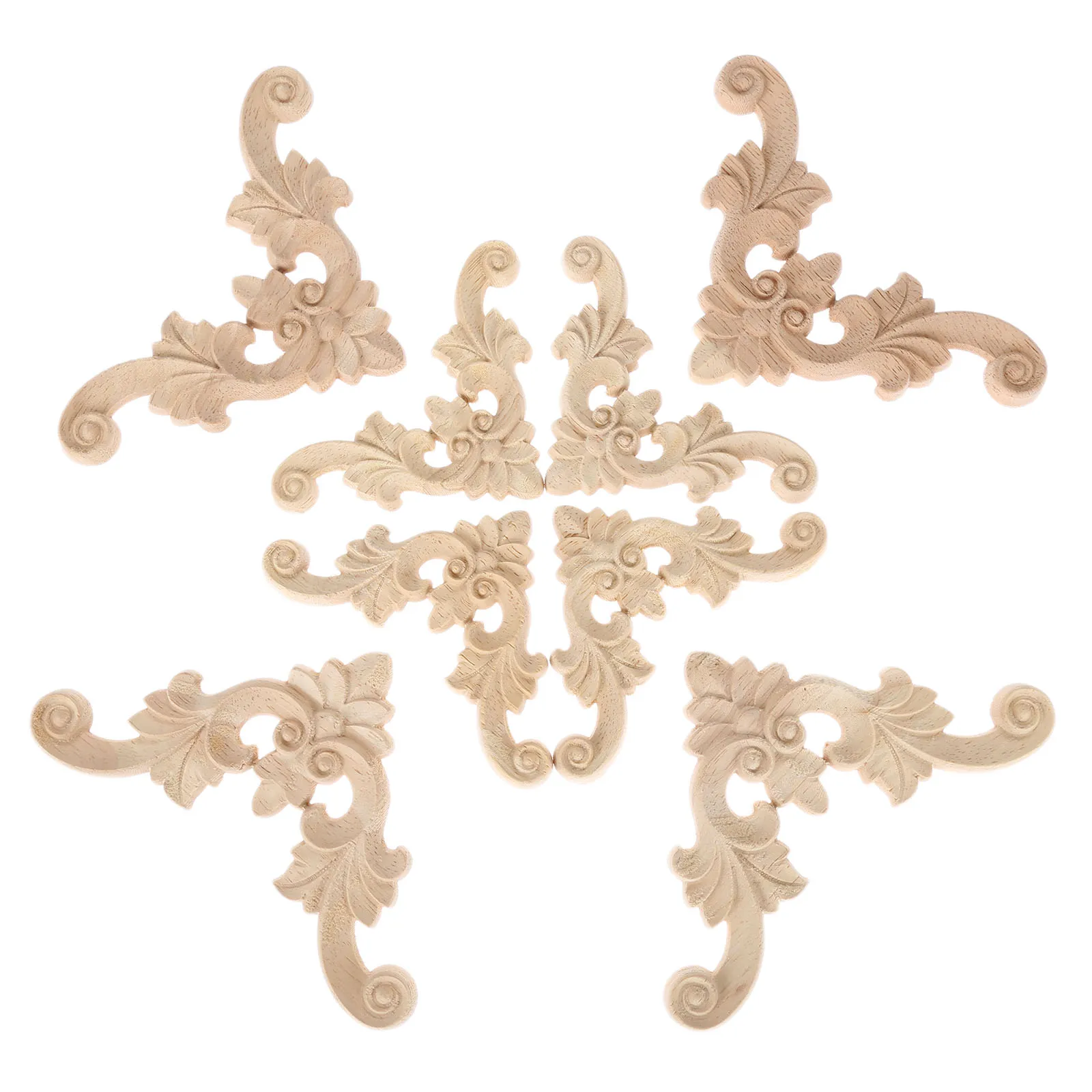 1 шт. наклейка с резьбой по дереву угловой деревянные резные уголовая настенная