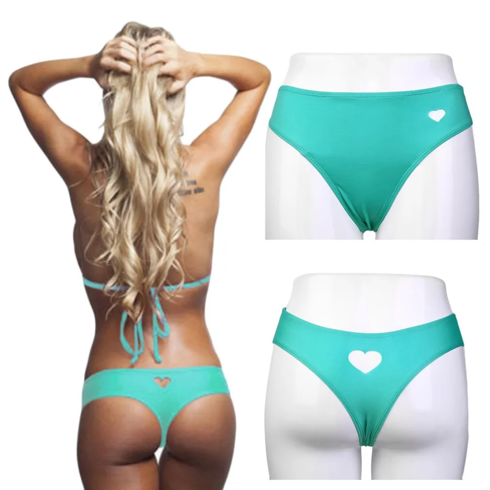 Ca. Qi женский купальник с низкой талией эластичный вырезом в виде сердца и Т