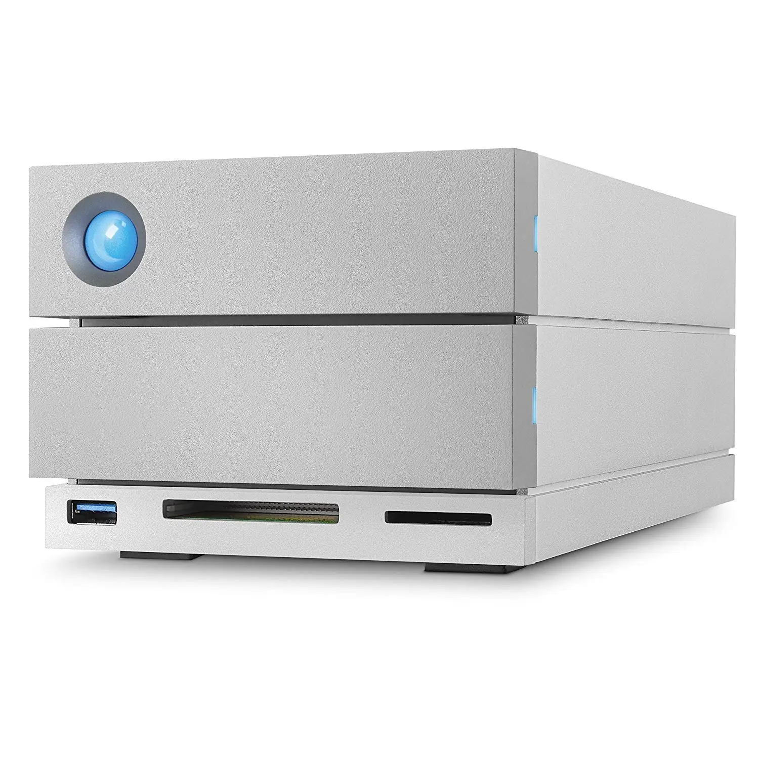 LaCie STGB8000400 8 ТБ (2X4 TB) 2big Dock Professional Dual-Disk Thunderbolt 3 USB-C Desktop RAID Mac корпус жесткого диска |