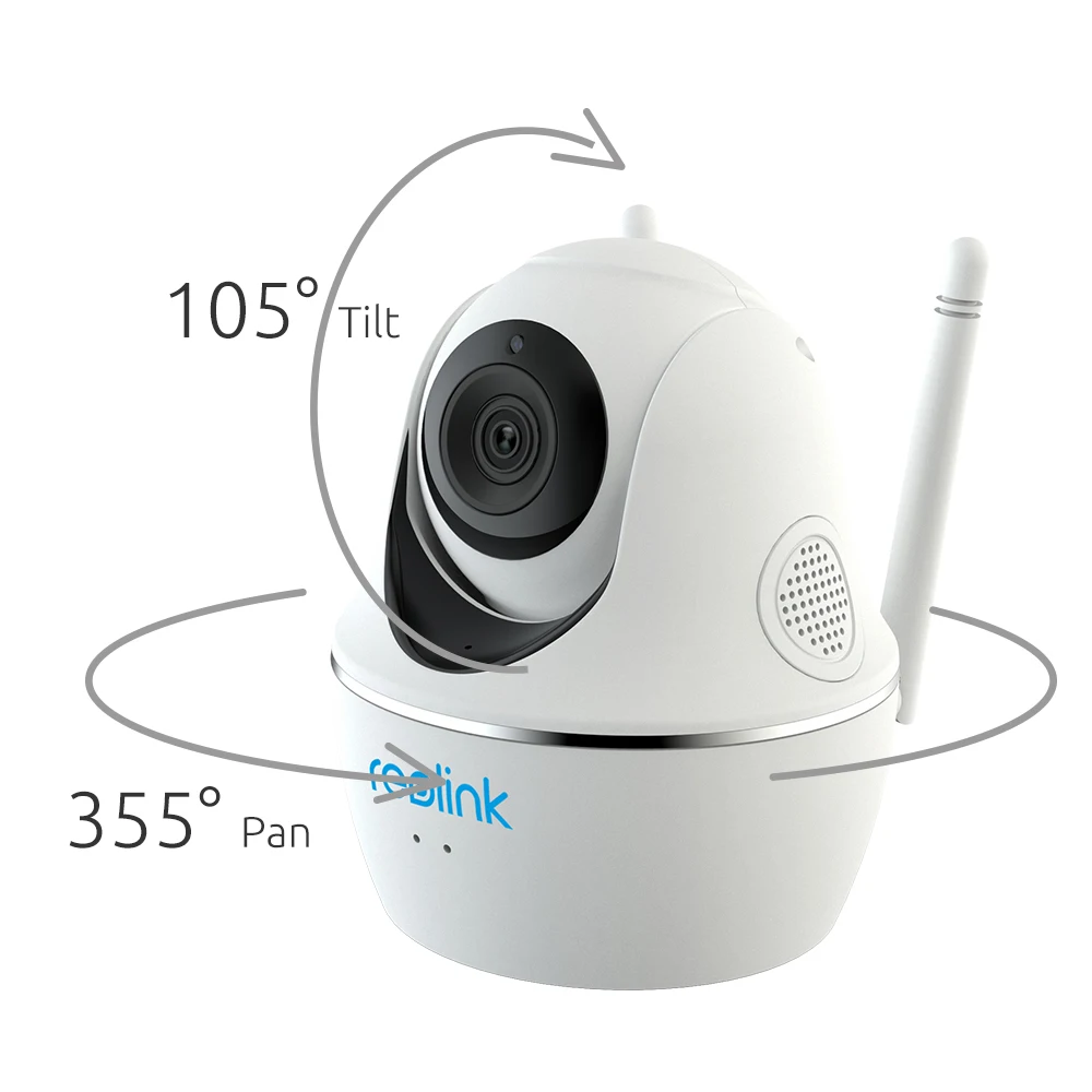 Reolink C1 Pro 4MP Full HD Pan/Tilt IP камера Белый детский монитор 2,4G/5G WiFi камера Домашняя безопасность видеонаблюдение