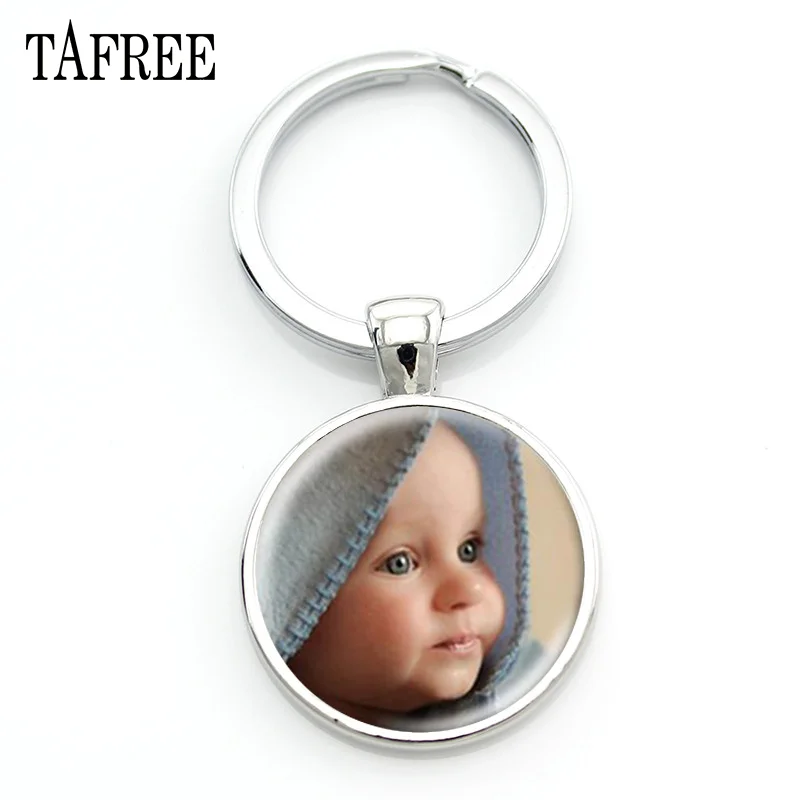 

TAFREE Personalized Key Chain Keyrings Custimized Keychains for Child Mom Dad Girlfriend Boyfriend Husband Wife Friend Pet NA01