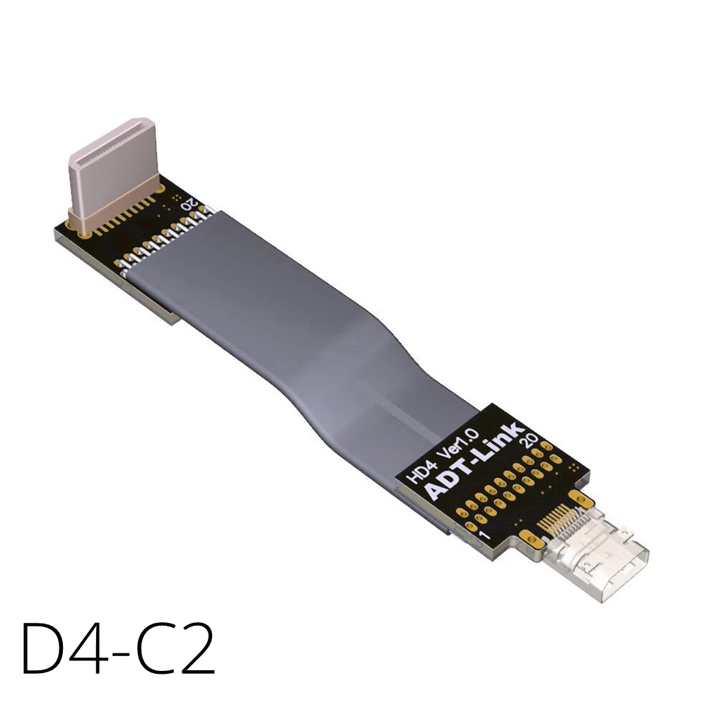 Mini HDMI Micro 2 0 штекер гнездо Удлинительный кабель угол 5 /10 /15 /20 /30 /50 /80 / 100 см 4K x 2K @ 60 Гц