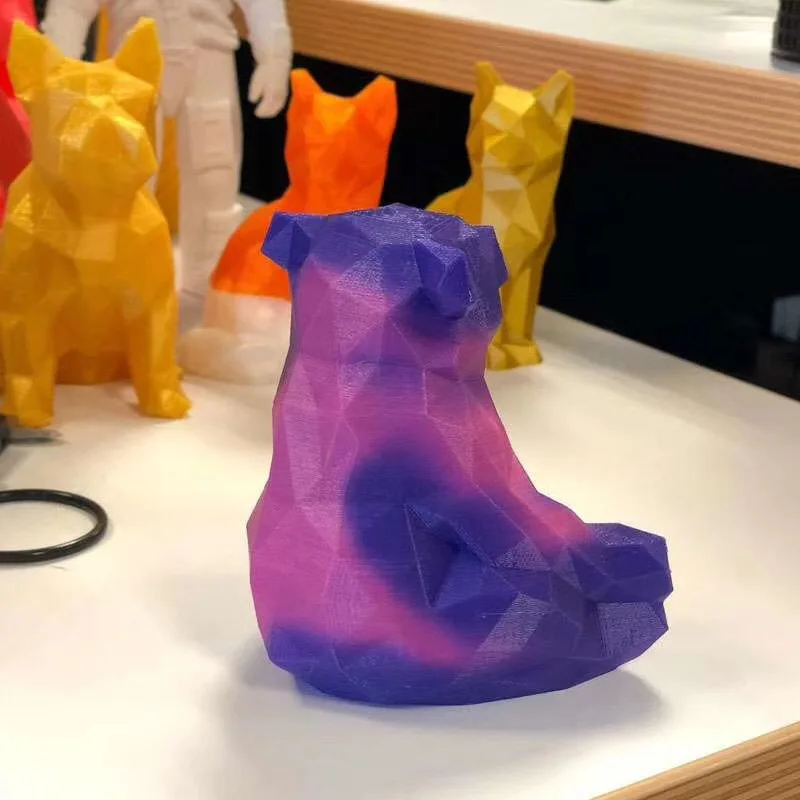Нить PLA для 3D принтера Noulei 1 75 мм кг изменение цвета при температуре|Материалы