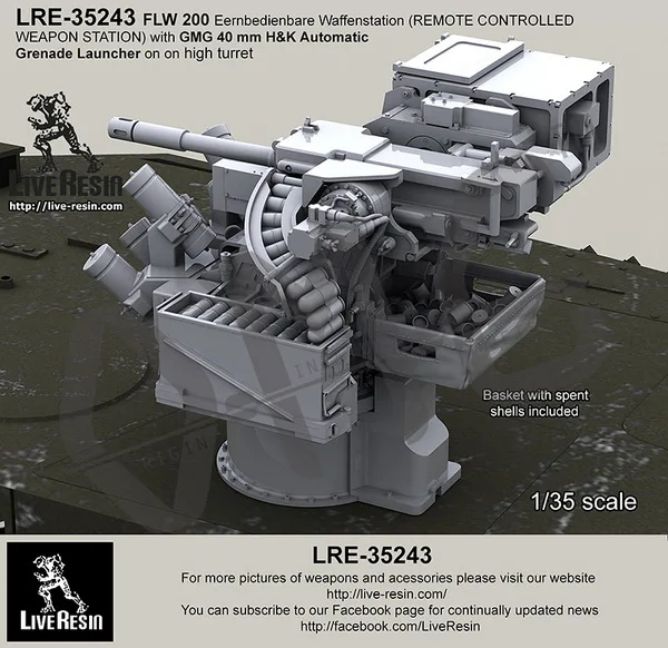 [Набор масштабных моделей] живая Смола LRE 35243 1/35 FLW 200 Eernbedienbare Waffenstation|Наборы для