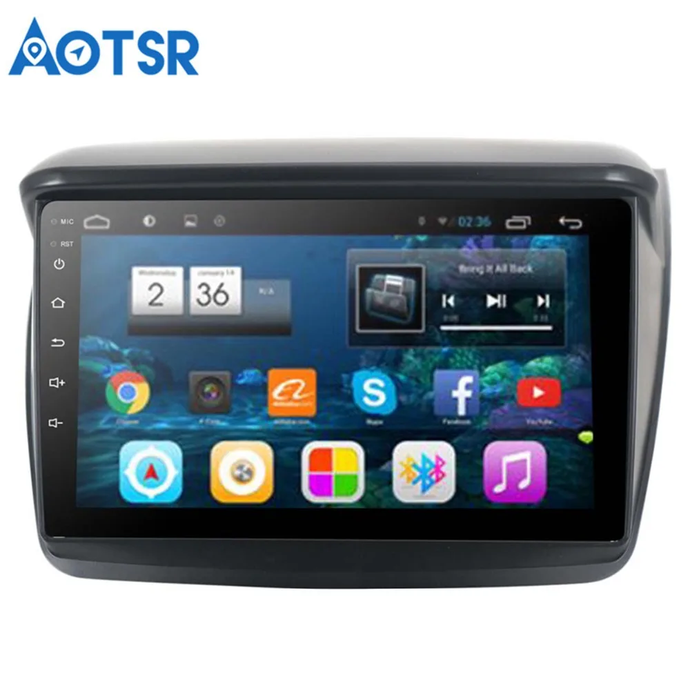 Автомобильная Мультимедийная стерео система Android 8 0 ядер 32 ГБ для Mitsubishi L200 Triton Pajero