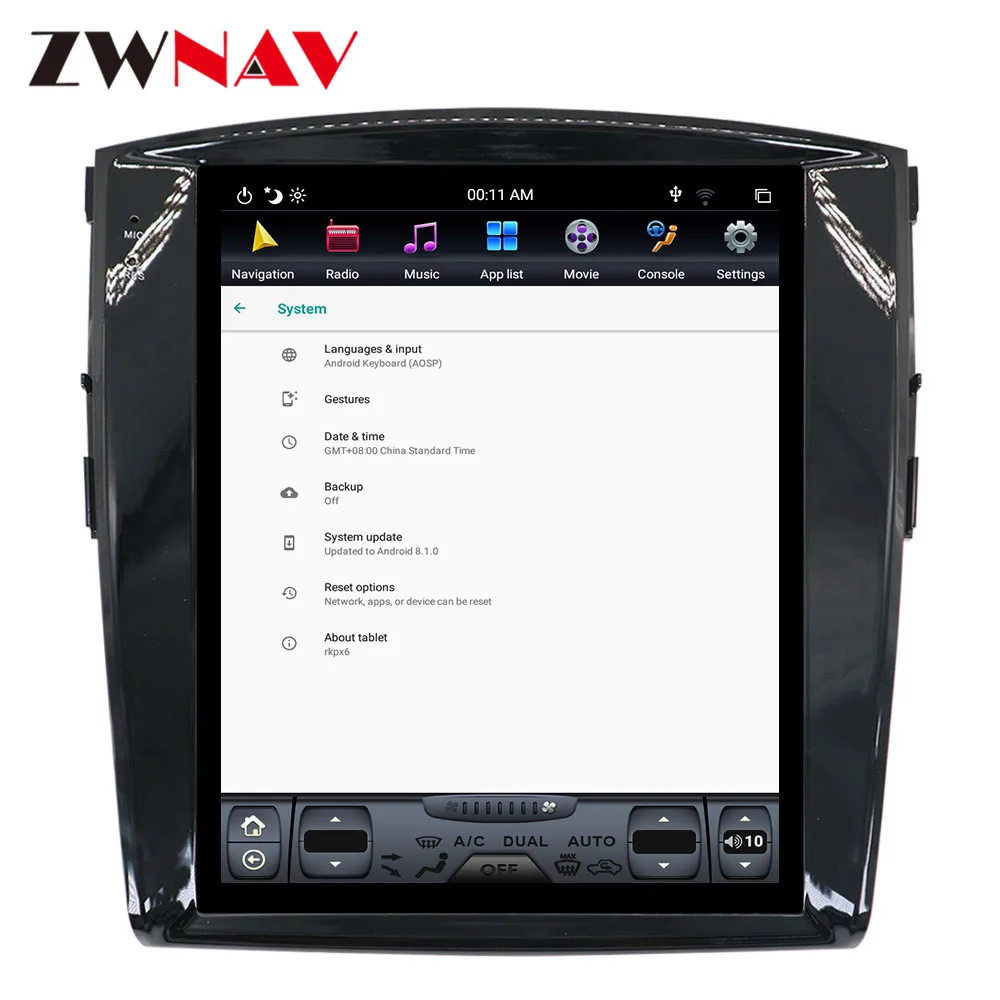 Android 9,0 Tesla стиль автомобиля нет dvd-плеер gps навигация для MITSUBISHI PAJERO Shogun Montero 2006+ головное устройство мультимедийный плеер