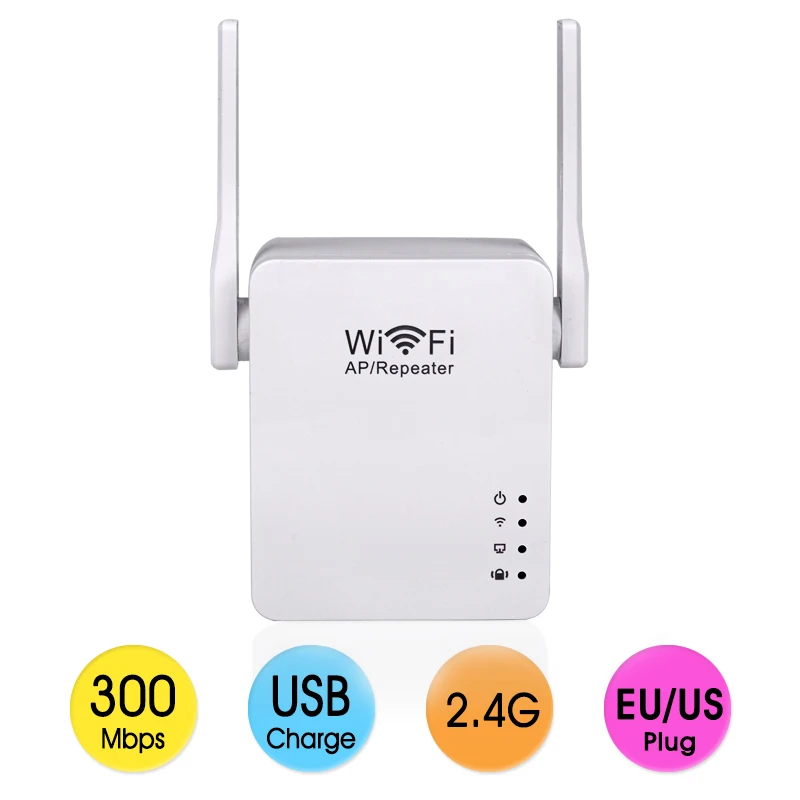 IMice 300 Мбит/с беспроводной Wi Fi ретранслятор + USB зарядка мини Wifi усилитель сигнала 2