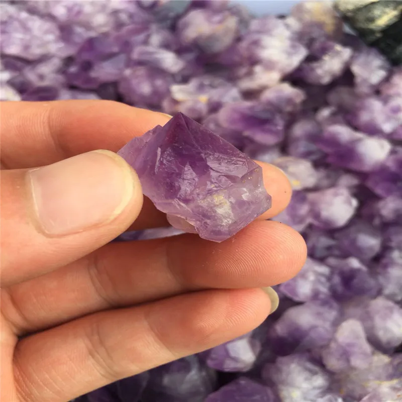 

1 kg purple crystal cluster, crystal column, purple crystal specimen