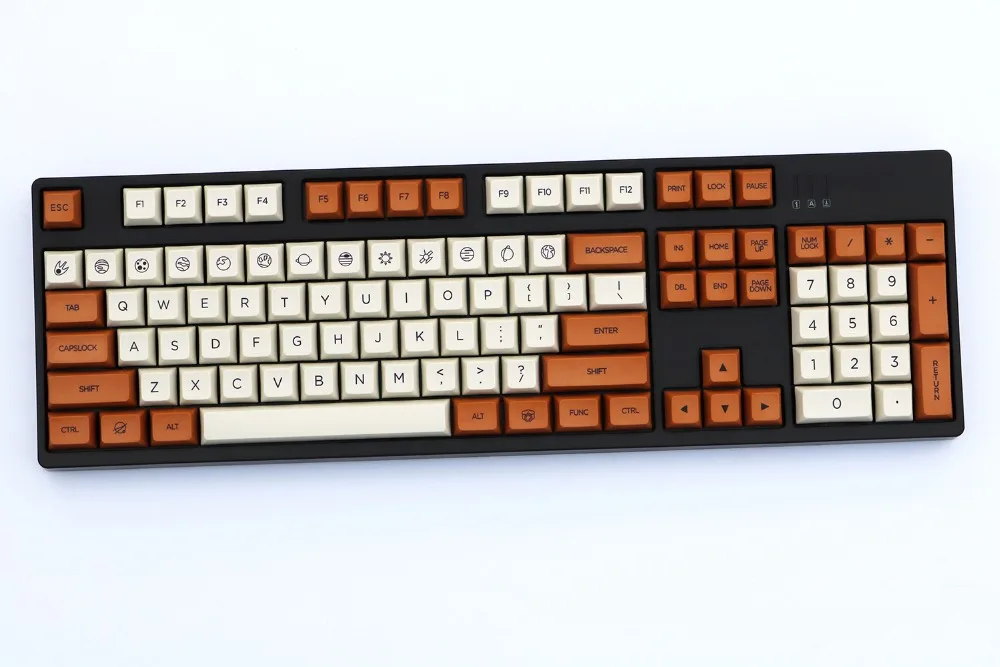 Mars colony XDAS профиль keycap 121/163 сублимированный краситель filco/DUCK/Ikbc MX Переключатель механическая клавиатура keycap, продаются только брелки