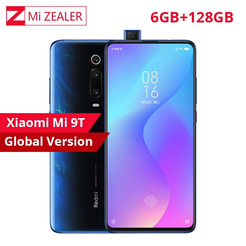 Глобальная версия Redmi K20 6 39 дюймов ГБ ОЗУ 128 Гб ПЗУ смартфон 48MP Snapdragon 730