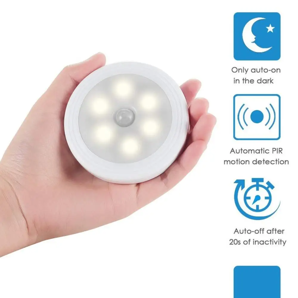 Настенный светильник с пассивным инфракрасным датчиком движения 6