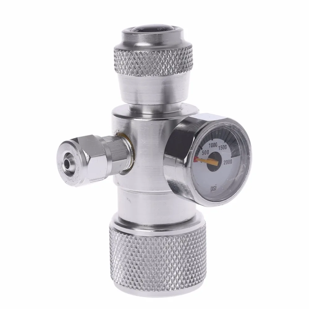 OOTDTY CO2 Давление датчик JIS m22-14 регулятор манометр более 1500PSI цилиндр редуктор |