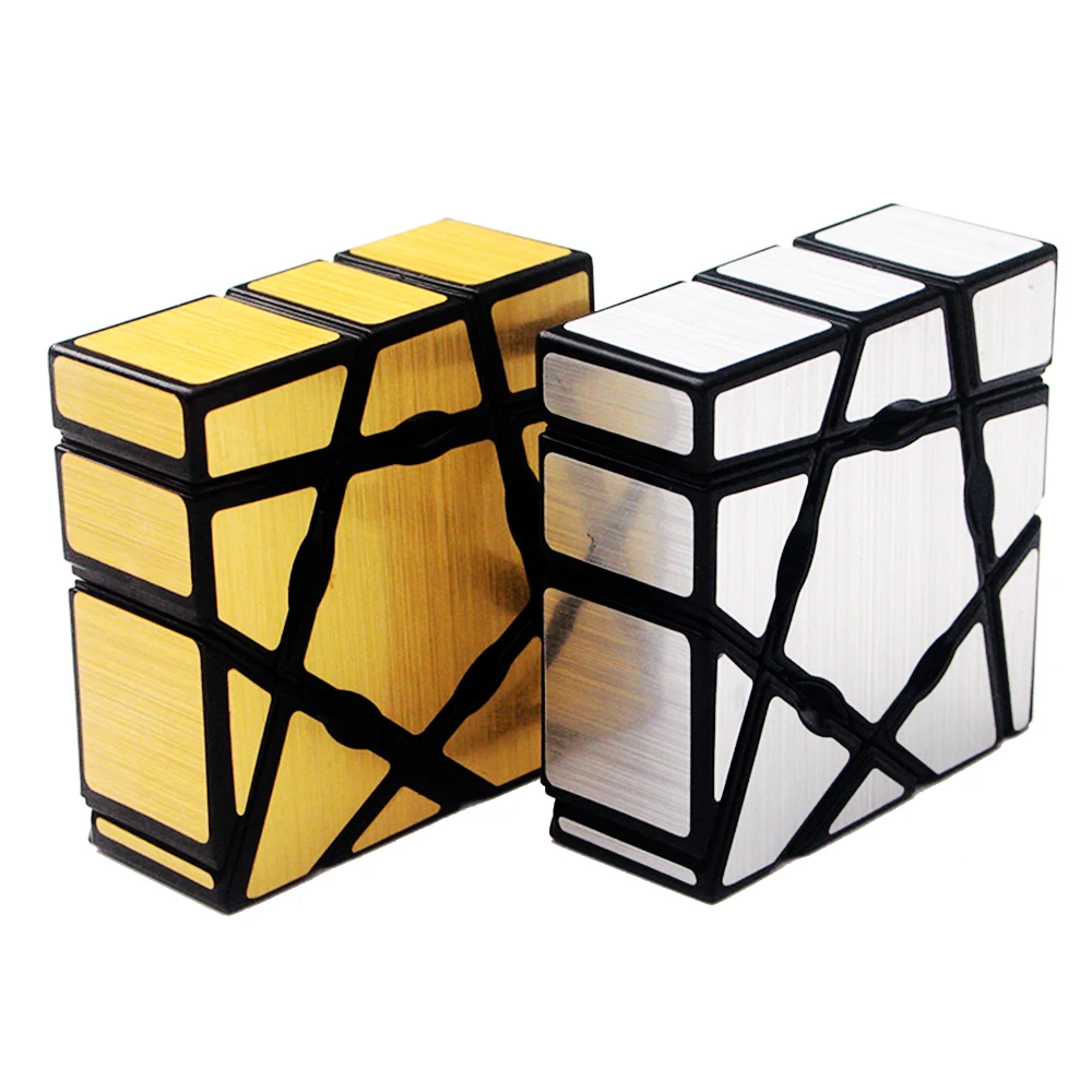 1x3x3 зеркальный куб 1*3*3 волшебный 1 однослойный кубик Megico без наклеек для мальчиков
