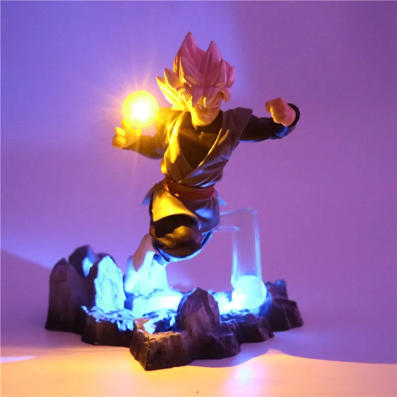 Настольная лампа Dragon Ball Z Son Goku с экшн фигурками модель аниме сделай сам 2 цвета
