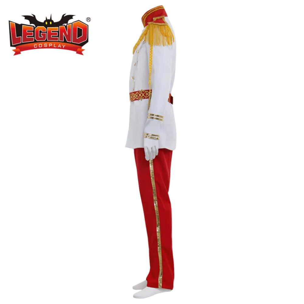 Принц Косплей принц очаровательный карнавальный костюм Взрослый мужской на