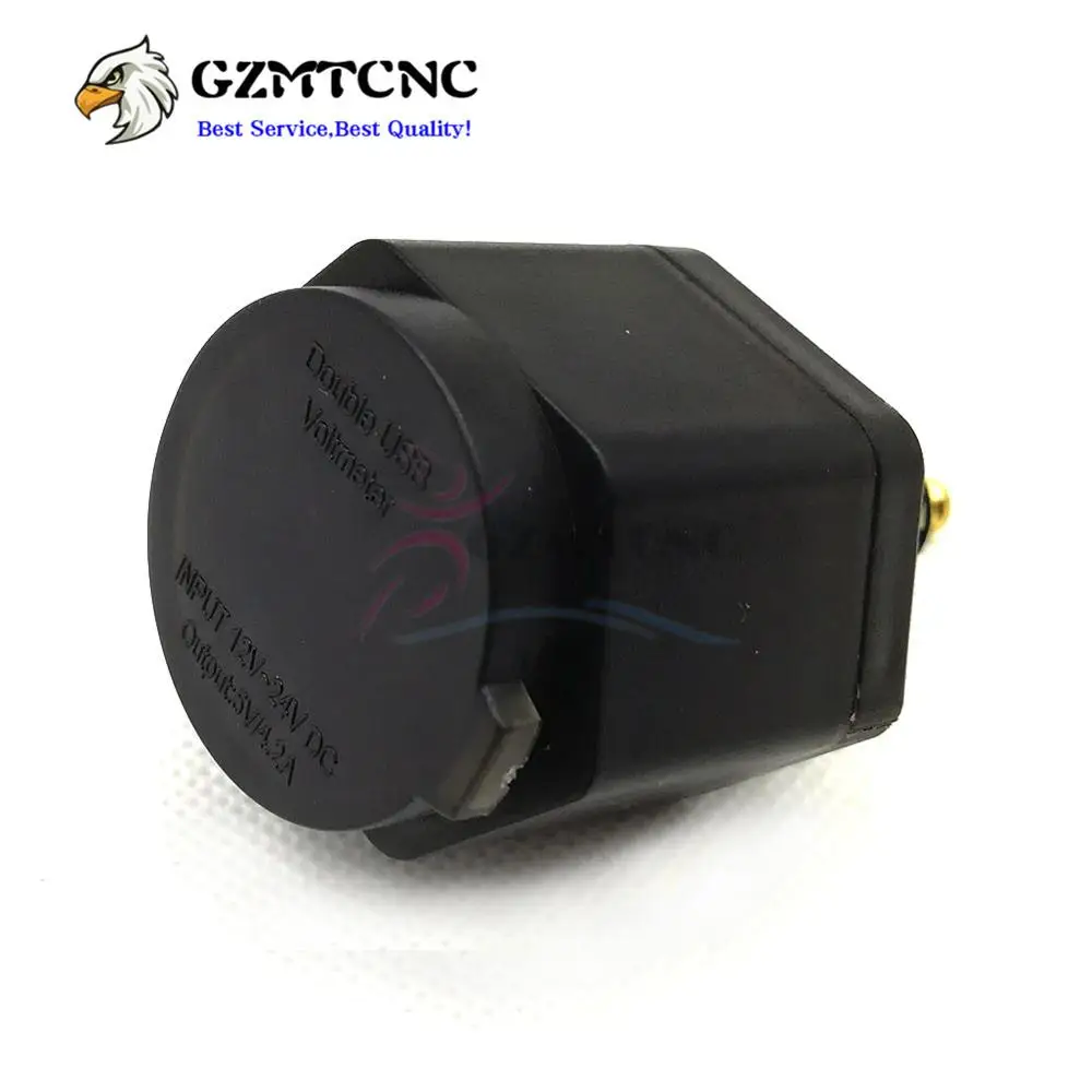 F800GS F650GS F700GS R1200GS R1200RT Double USB Port Adapter w/ Digital Display for BMW F 650/700/800 GS | R 1200 GS/RT Автомобили и