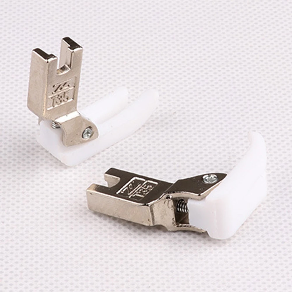 Промышленный узкий шаг DIY швейная машина использовать антипригарный лапка