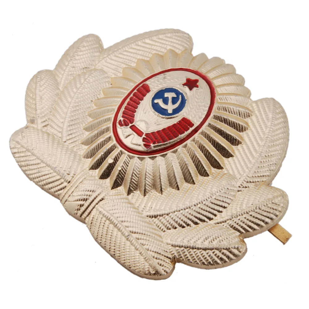 Российский советский офицер полиции СССР металлическая Кепка шляпа значок кокд