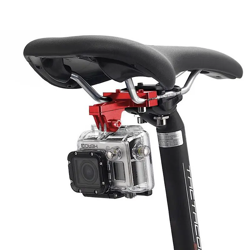 

Bicycle Adapter Racing Saddle Mount Rail Seat Clamp For Gopro Hero 8 7 6 Hero4/3+/3 SJ4000 SJ5000 XIAO YI 4K + Eken h9r