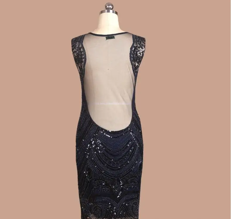 Новинка женское сексуальное платье с круглым вырезом и открытой спиной